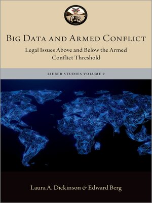 cover image of Big Data and Armed Conflict